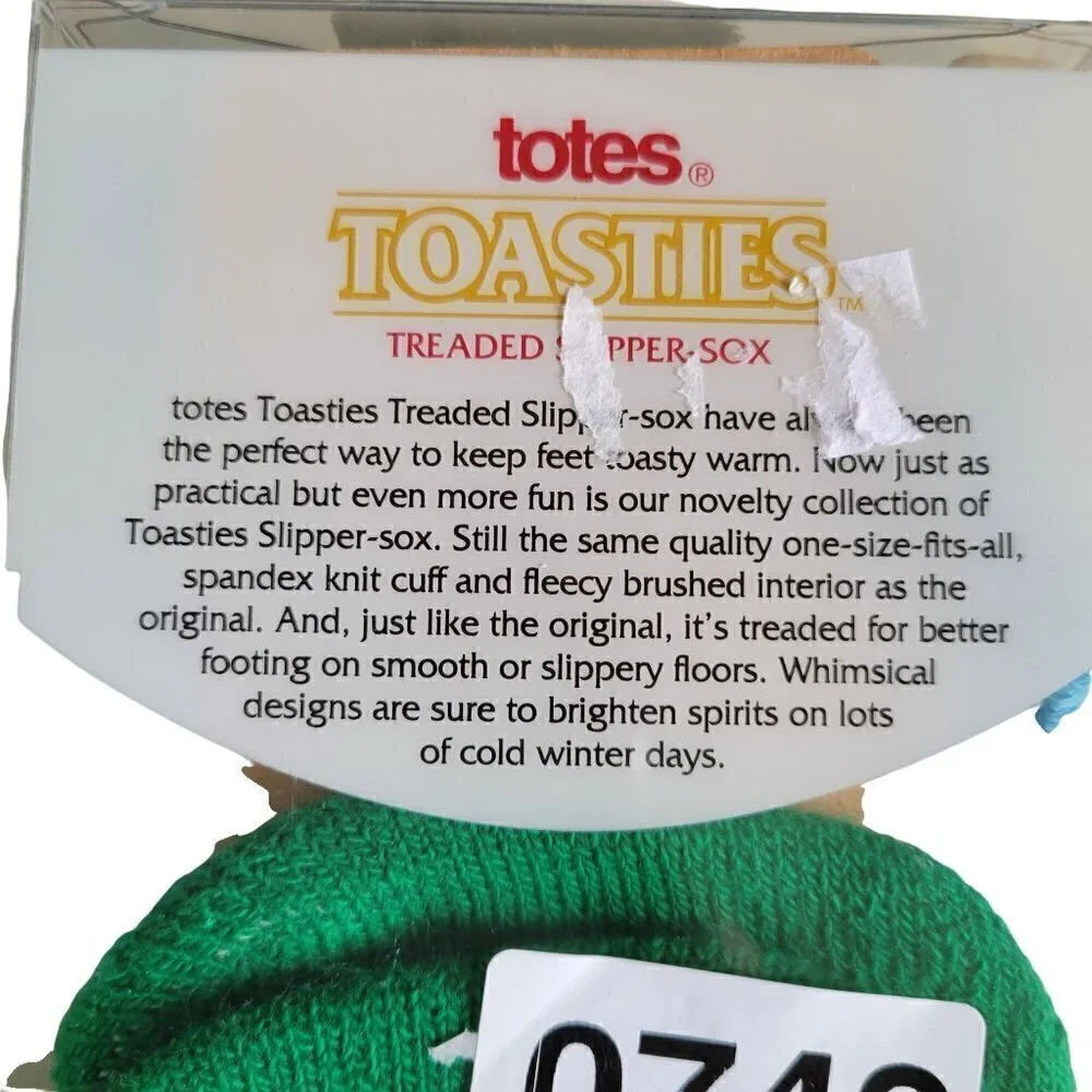 Totes Toasties Slipper- Sox Women Size OS